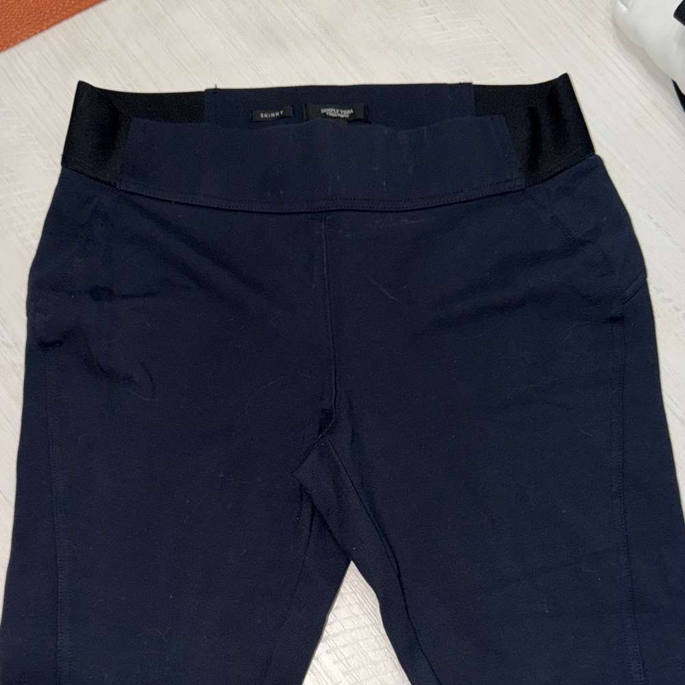 Simply Vera Vera Wang Black Skinny Pants